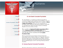 Tablet Screenshot of consultant.londonpsychiatricclinic.org